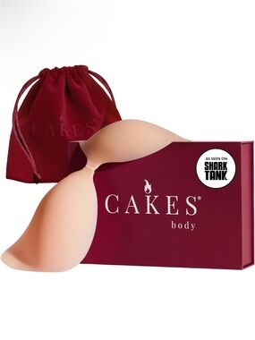 CAKES Body Adhesive Silicone Strapless Bra in Nude